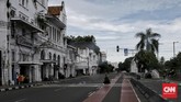 FOTO: Menengok Kota Tua Rehat Sejenak dari Polusi Udara Kawasan Kota Tua DKI Jakarta mulai menerapkan kawasan rendah emisi atau Low Emission Zone (LEZ) mulai Jumat, 18 Desember hingga Rabu, 23 Desember 2020.