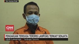 VIDEO: Pengakuan Teroris Lampung Terkait Senjata