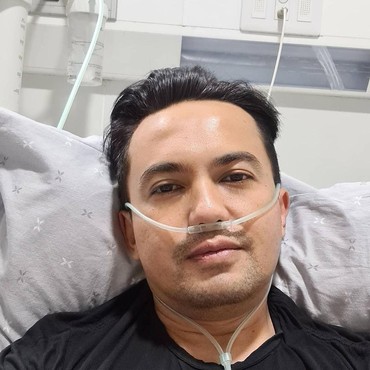 Foto Pakai Selang Oksigen, Sahrul Gunawan Sakit Apa?