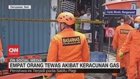 VIDEO: 4 Orang Tewas Akibat Keracunan Gas