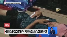 VIDEO: Hendak Menolong Teman, Pemuda Dianiaya Geng Motor