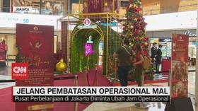 VIDEO: Jelang Pembatasan Operasional Mal