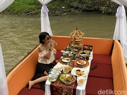 Satu-satunya di Bali, Rafting Brunch Makan di Tengah Aliran Sungai Wos