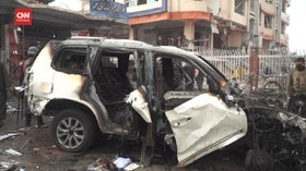 VIDEO: 9 Tewas Akibat Bom Mobil di Afghanistan