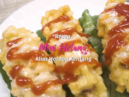 Bukan Hotdog, Ini Hotang Alias Hotdog Kentang