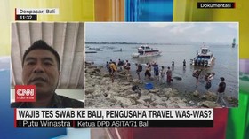 VIDEO: Wajib Tes Swab ke Bali, Pengusaha Travel Was-was?