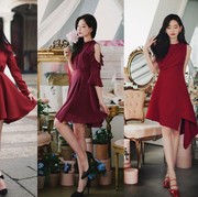 7 Referensi Red Dress untuk Hari Natal, Bikin Kamu Makin Cantik