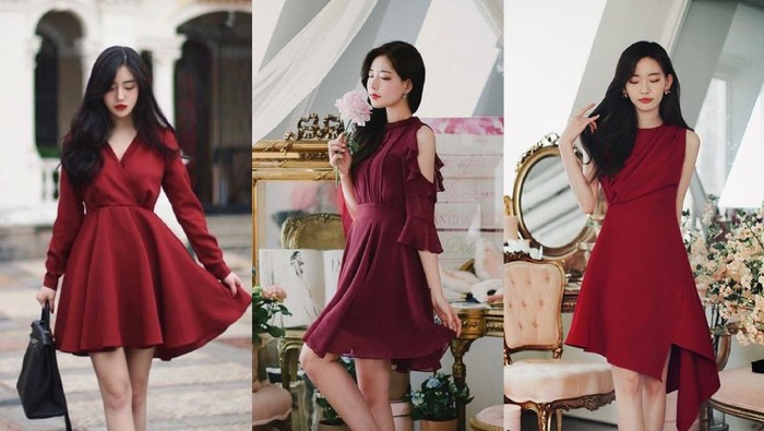 7 Referensi Red Dress untuk Hari Natal, Bikin Kamu Makin Cantik