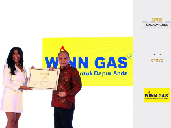 Perusahaan Alat Dapur & Gas, Winn Gas Raih Superbrand 2020
