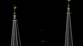 FOTO: Takjub Warga Lihat Fenomena Konjungsi Jupiter-Saturnus Konjungsi Agung Jupiter-Saturnus 21 Desember 2020 merupakan fenomena langka saat posisi kedua planet tersebut saling berdekatan.