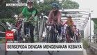 VIDEO: Bersepeda dengan Mengenakan Kebaya