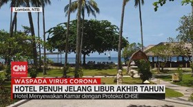 VIDEO: Hotel di Lombok Penuh Jelang Libur Akhir Tahun