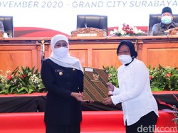 Head to Head Khofifah Vs Risma di Pilgub Jatim Menurut Sejumlah Survei