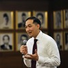 FOTO ARSIP: Menteri Perdagangan Muhammad Lutfi menyampaikan sambutan perpisahan di depan sejumlah pegawai Kementerian Perdagangan di Jakarta, Senin (13/10/2014). Presiden Joko Widodo menugaskan Muhamad Lutfi menjadi Menteri Perdagangan. ANTARA FOTO/I