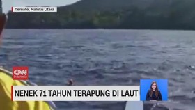 VIDEO: Nenek 71 Tahun Terapung di Laut