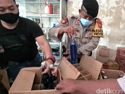 Polisi Gerebek Rumah Mewah Bandar Miras di Cikembar Sukabumi
