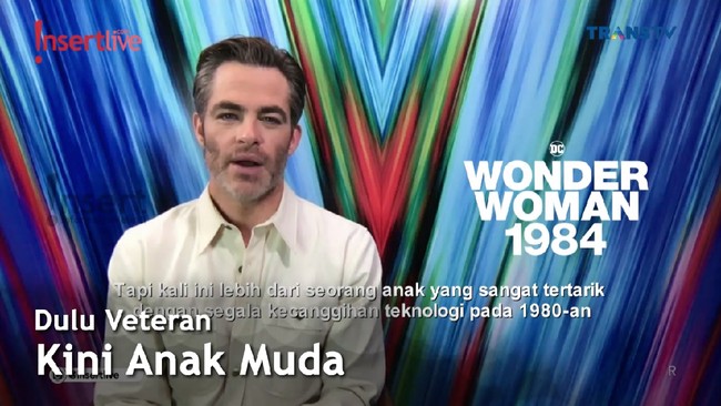 Perankan Steve Trevor, Chris Pine Kembali Beromansa dengan Gal Gadot