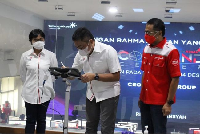 Tingkatkan Layanan Indihome Telkom Resmikan Command Center