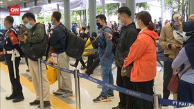 VIDEO: Layanan Rapid Tes Antigen Padat, Penumpang KA mengeluh