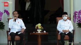 VIDEO: Momen Jokowi Umumkan Reshuffle Kabinet