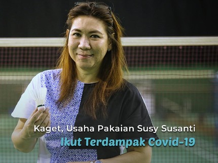 Kaget, Usaha Pakaian Susy Susanti Ikut Terdampak Covid-19