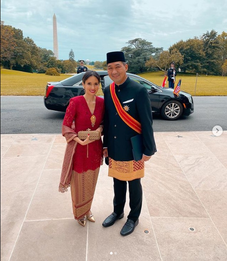 Bianca Adinegoro Bianca Alinda, Istri Menteri Perdagangan Muhammad Lutfi.