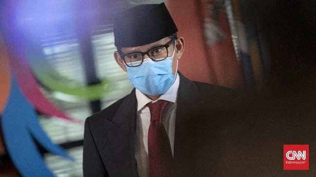 Menteri Parekraf Sandiaga Uno mengaku akan mendapatkan insentif investasi di bidang ekonomi kreatif dan pariwisata dari BKPM.