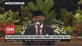 VIDEO: Pelantikan Menteri Dan Wamen Kabinet Indonesia Maju