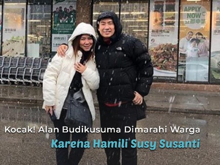 Kocak! Alan Budikusuma Dimarahi Warga Karena Hamili Susy Susanti