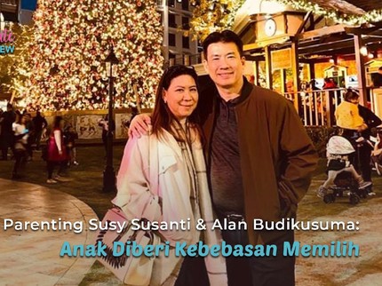 Gaya Parenting Susy Susanti & Alan Budikusuma: Anak Diberi Kebebasan Memilih
