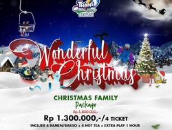 Libur Natal & Tahun Baru di Trans Snow World Yuk! Ada Hujan Promo