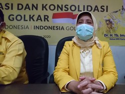 Kalah di Pilwakot, Ratu Ati Jadi Ketua DPD Golkar Cilegon