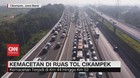 VIDEO: Kemacetan di Ruas Tol Cikampek Jelang Natal