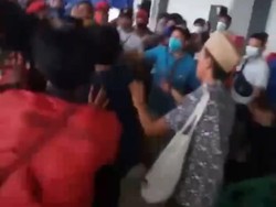 Viral! Musda Ketua KNPI Bekasi Rusuh, Massa Saling Dorong