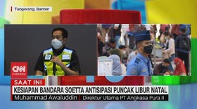 VIDEO: Kesiapan Bandara Soetta Antisipasi Puncak Libur Natal
