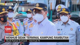 VIDEO: Menhub Sidak Terminal Kampung Rambutan
