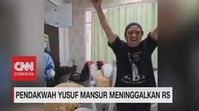 VIDEO: Pendakwah Yusuf Mansur Meninggalkan RS