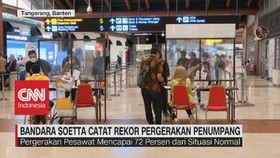 VIDEO: Bandara Soetta Catat Rekor Pergerakan Penumpang