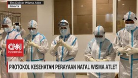 VIDEO: Protokol Kesehatan Perayaan Natal Wisma Atlet