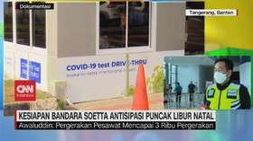 VIDEO: Situasi Terkini Bandara Soetta Jelang Libur Natal