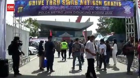 VIDEO: Tes Swab Antigen di KM 19 Tol Japek Dibubarkan