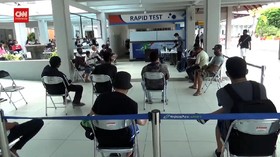 VIDEO: Tes Antigen di Bandara Ngurah Rai, 8 Penumpang Positif