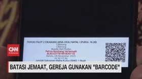 VIDEO: Batasi Jemaat, Gereja Gunakan 'Barcode'