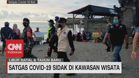 VIDEO: Satgas Covid-19 Sidak di Kawasan Wisata Bali