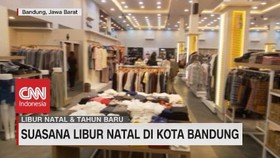 VIDEO: Suasana Libur Natal di Kota Bandung
