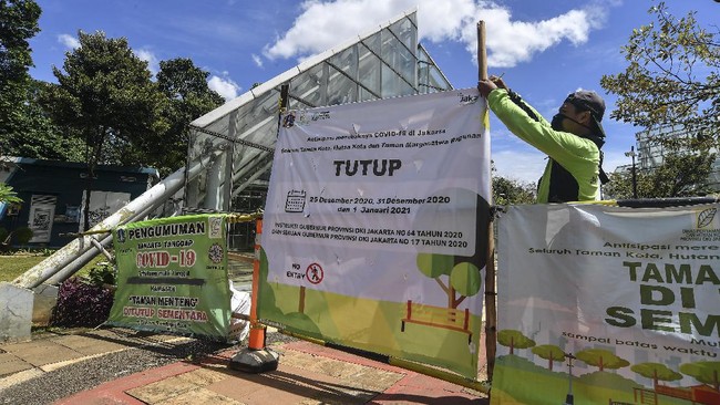 Pemerintah Kota Tegal merespons unggahan Rita Park Tegal yang masih mengundang pengunjung datang selama libur tahun baru.