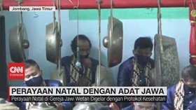 VIDEO: Perayaan Natal dengan Adat Jawa