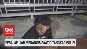 VIDEO: Pembalap Liar Menangis Saat Ditangkap Polisi