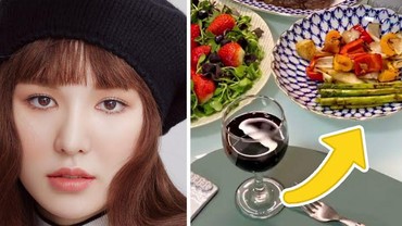 img-title Pakai Piring & Mangkuk Emas 24 Karat, Wendy Red Velvet Disorot Publik
