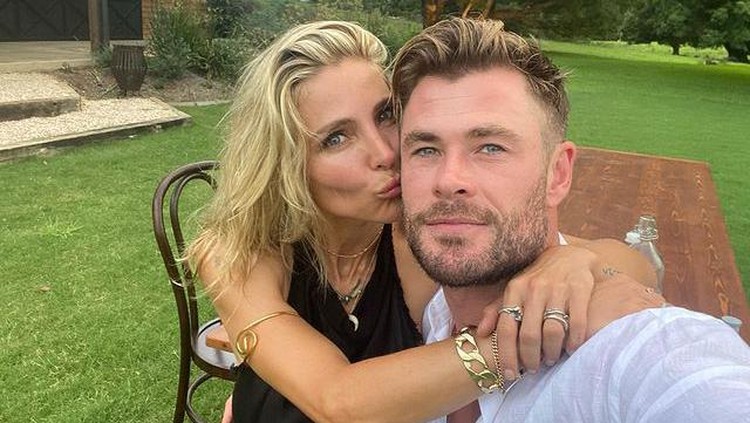 Chris Hemsworth dan Elsa Pataky Chris Hemsworth dan Elsa Pataky